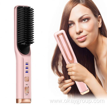 Oem Wireless Hair Curler Easy Carry Flat Iron